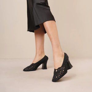 The Row Raffaella Crochet Pumps